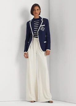 Two-Tone Georgette Blazer -Family Flair Sales Store s7 1474040 alternate1