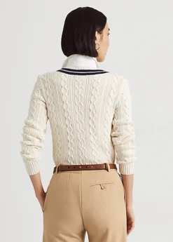 Cable-Knit Cricket Jumper -Family Flair Sales Store s7 1474250 alternate3