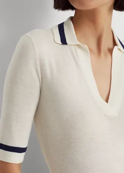 Silk-Blend Short-Sleeve Jumper -Family Flair Sales Store s7 1474257 alternate4