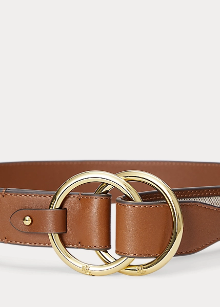 Canvas And Leather Bend-Back Belt 2 Canvas And Leather Bend-Back Belt - Image 2