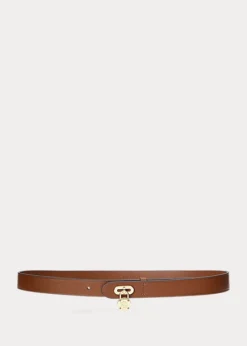 Padlock Leather Belt