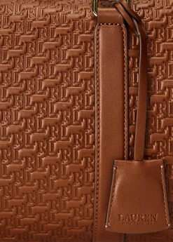 Debossed Leather Medium Kaden Satchel -Family Flair Sales Store s7 1474694 alternate7