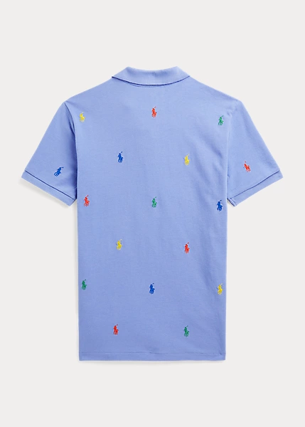 Polo Pony Cotton Mesh Polo Shirt 2 Polo Pony Cotton Mesh Polo Shirt - Image 2