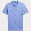 Polo Pony Cotton Mesh Polo Shirt