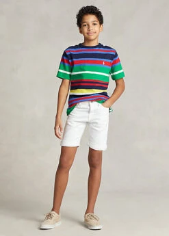 Striped Cotton Jersey Tee -Family Flair Sales Store s7 1475270 alternate2