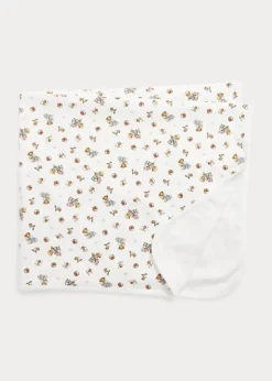 Polo Bear Cotton Interlock Blanket