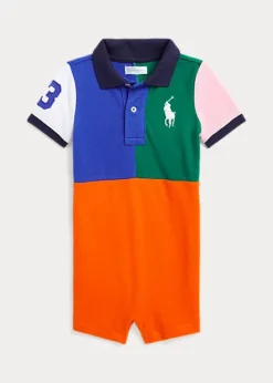 Big Pony Cotton Mesh Polo Shortall