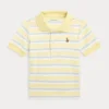 Striped Soft Cotton Polo Shirt