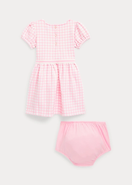 Gingham Ponte Dress 2 Gingham Ponte Dress - Image 2