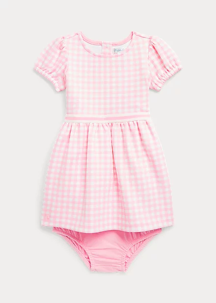 Gingham Ponte Dress 1 Gingham Ponte Dress