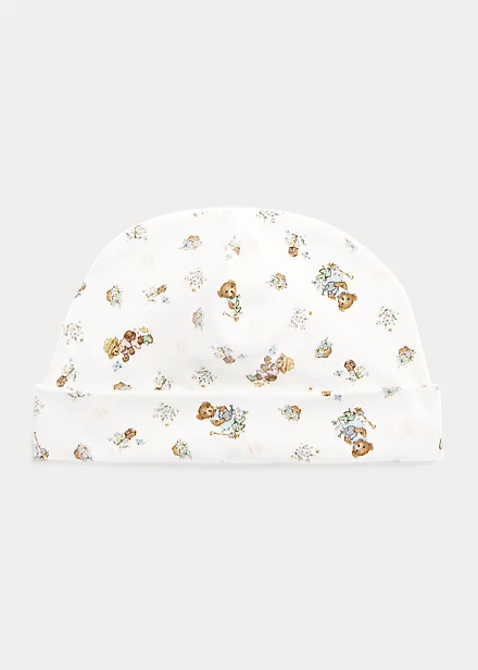 Polo Bear Cotton Interlock Beanie 1 Polo Bear Cotton Interlock Beanie