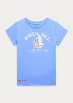 Sailboat Cotton Jersey Tee