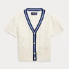 Cotton Short-Sleeve Cricket Cardigan