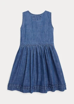 Cotton Denim Dress -Family Flair Sales Store s7 1476239 alternate1