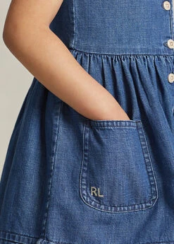 Cotton Denim Dress -Family Flair Sales Store s7 1476239 alternate3