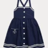 Anchor Cotton Seersucker Dress