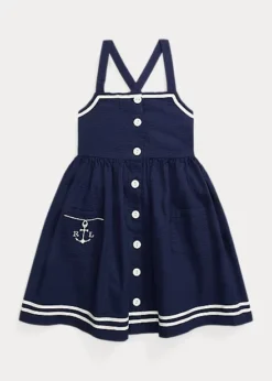 Anchor Cotton Seersucker Dress