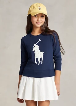 Big Pony Fleece Sweatshirt Dress -Family Flair Sales Store s7 1476536 alternate2
