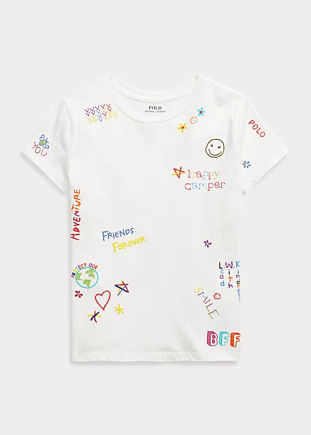 Cotton Jersey Graphic Tee 1 Cotton Jersey Graphic Tee