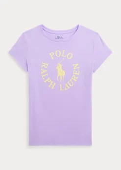 Big Pony Logo Cotton Jersey Tee