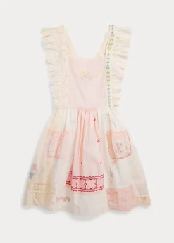 Patchwork Cotton-Blend Dress