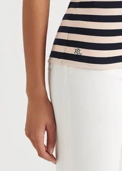 Striped Stretch Cotton Tee -Family Flair Sales Store s7 1476726 alternate4