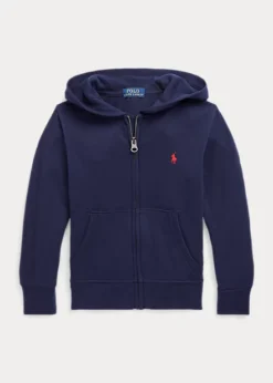 Logo Spa Terry Full-Zip Hoodie