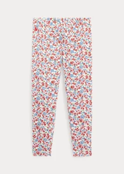 Floral Stretch Jersey Legging