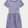 Gingham Ponte Dress