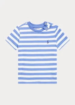 Striped Cotton Jersey Tee