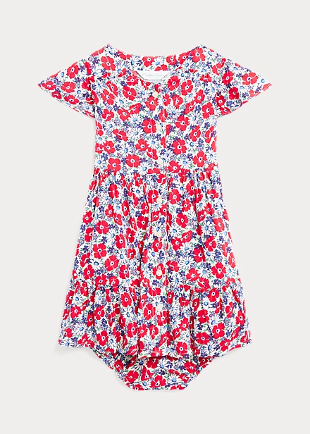 Floral V-Neck Dress 1 Floral V-Neck Dress