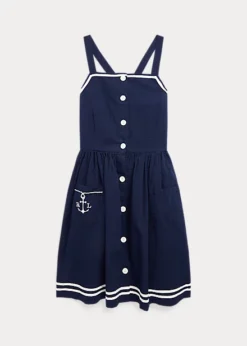 Anchor Cotton Seersucker Dress