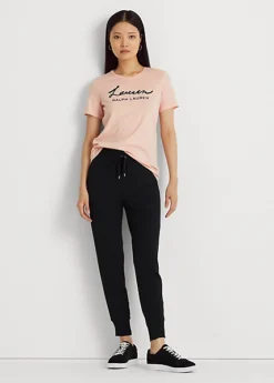 Sequined Logo Jersey Tee -Family Flair Sales Store s7 1477660 alternate1