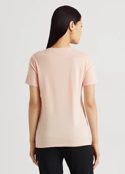 Sequined Logo Jersey Tee -Family Flair Sales Store s7 1477660 alternate3