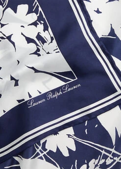 Harper Floral Silk Twill Square Scarf 5 Harper Floral Silk Twill Square Scarf -Family Flair Sales Store s7 1477931 alternate20