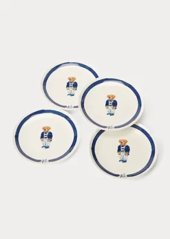 Blazer Polo Bear Dessert Plate Set