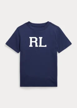RL Logo Cotton Jersey Tee