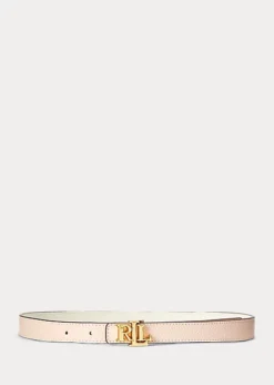 Logo Reversible Leather Belt