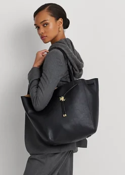 Leather Medium Andie Drawstring Tote -Family Flair Sales Store s7 1483413 alternate9