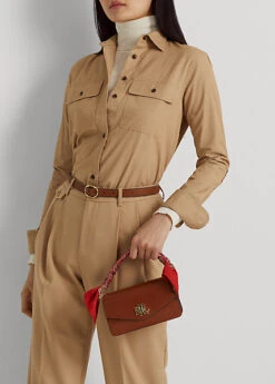 Scarf-Trim Small Tayler Crossbody Bag -Family Flair Sales Store s7 1483435 alternate8