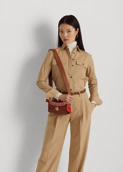 Scarf-Trim Small Tayler Crossbody Bag -Family Flair Sales Store s7 1483435 alternate9