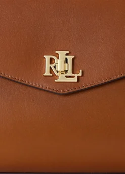 Scarf-Trim Leather Medium Farrah Satchel -Family Flair Sales Store s7 1483438 alternate7