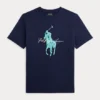 Big Pony Logo Cotton Jersey Tee