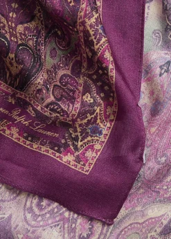 Anjali Paisley Wool-Silk Wrap Scarf -Family Flair Sales Store s7 1489082 alternate20